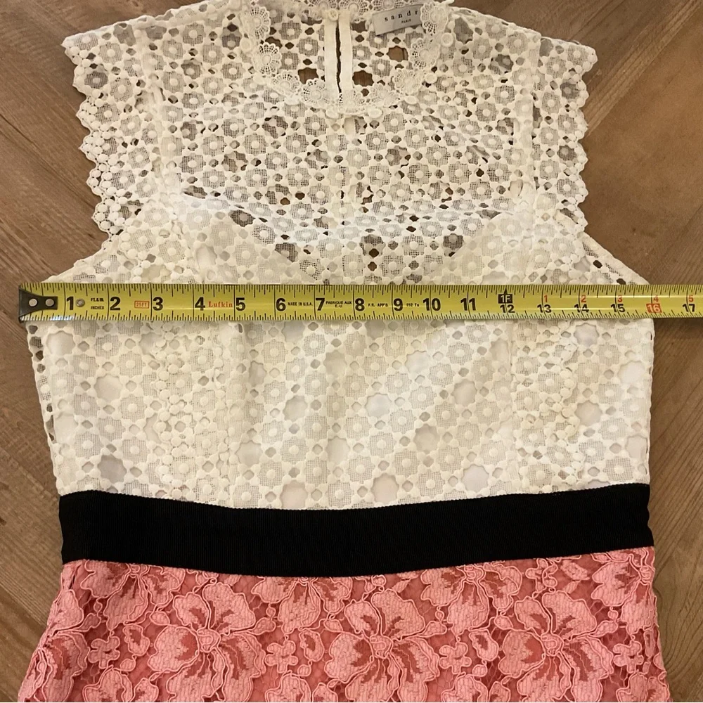 Sandro Paris Gab Lace Dress (US Size‎ 6) - Picture 11 of 12